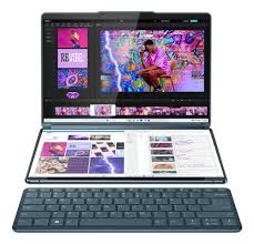 LENOVO YOGA BOOK 9i (83KJ0000US) 14" 2,8K DUAL SCREEN OLED TOUCH LAPTOP 2-IN-1 TODAL TEAL
